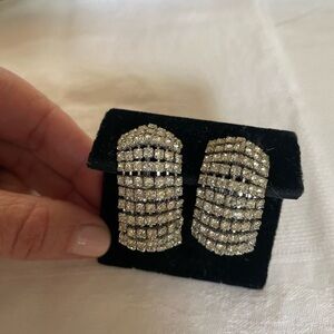 Vintage clip earrings